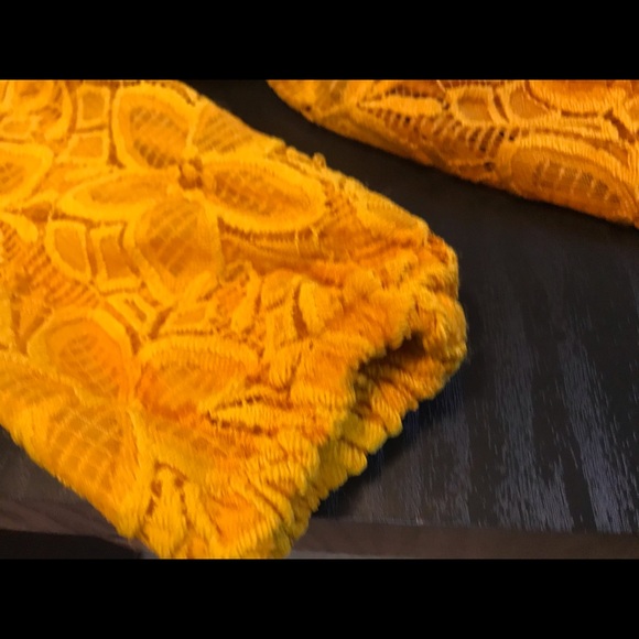 Cat and Jack mustard dress with bloomers. - Picture 3 of 4